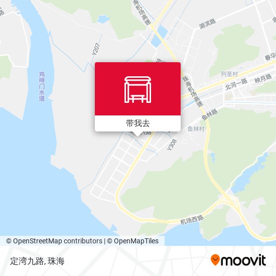 定湾九路地图