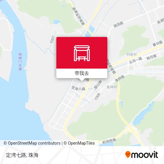 定湾七路地图