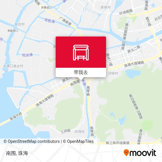南围地图