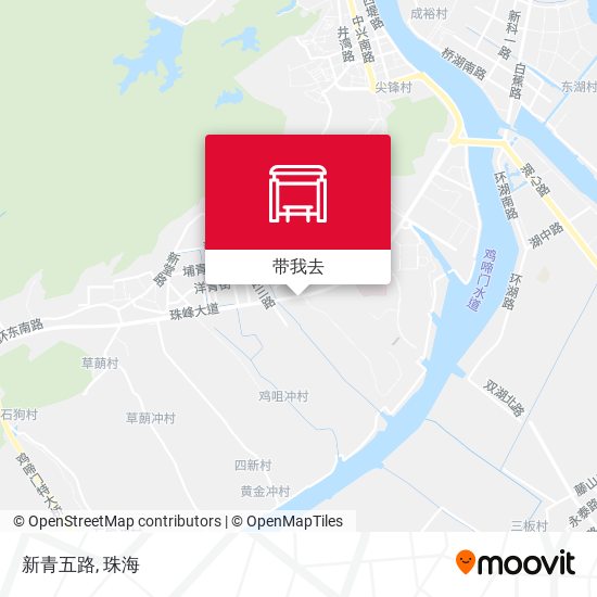 新青五路地图