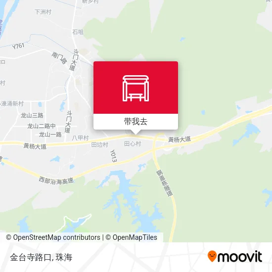 金台寺路口地图