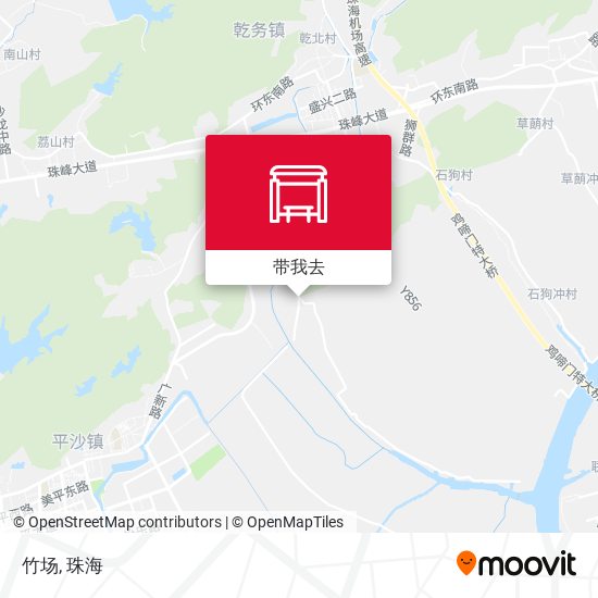 竹场地图
