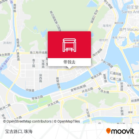 宝吉路口地图