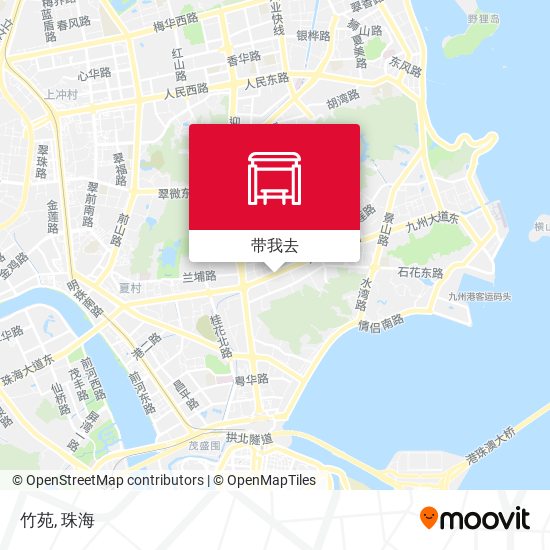 竹苑地图