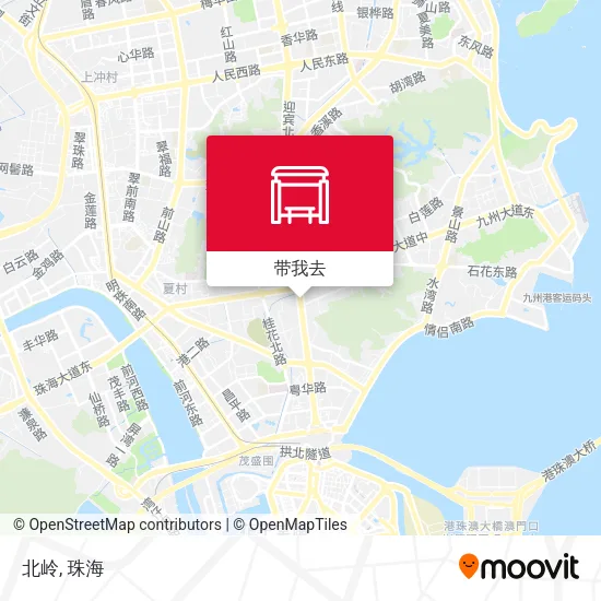 北岭地图