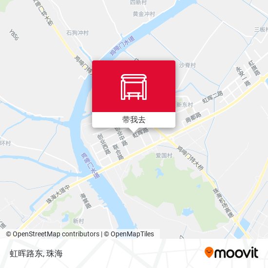 虹晖路东地图