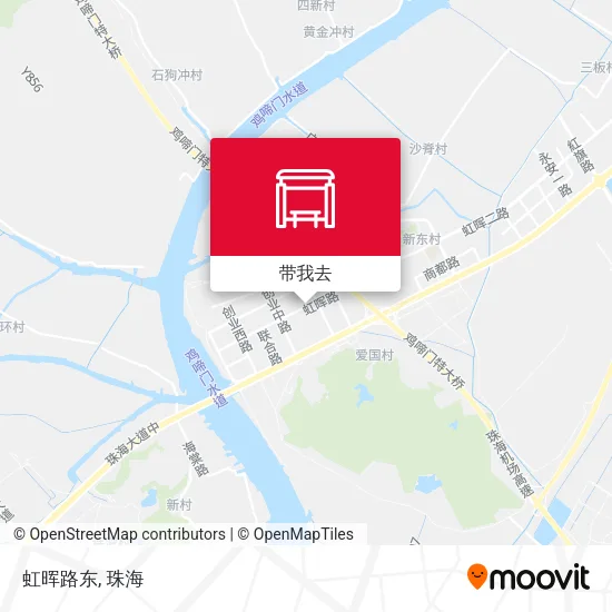 虹晖路东地图