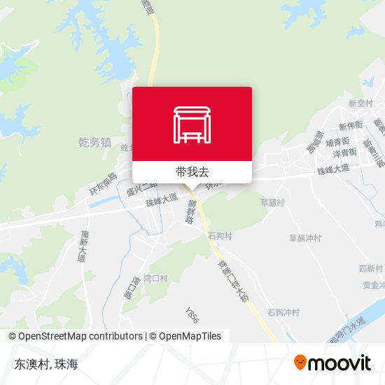 东澳村地图
