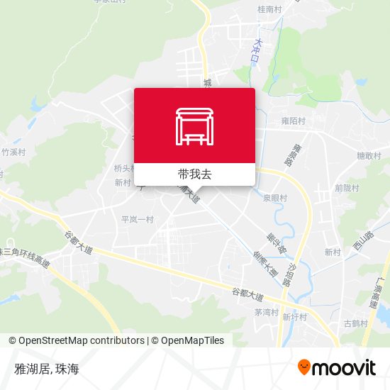 雅湖居地图