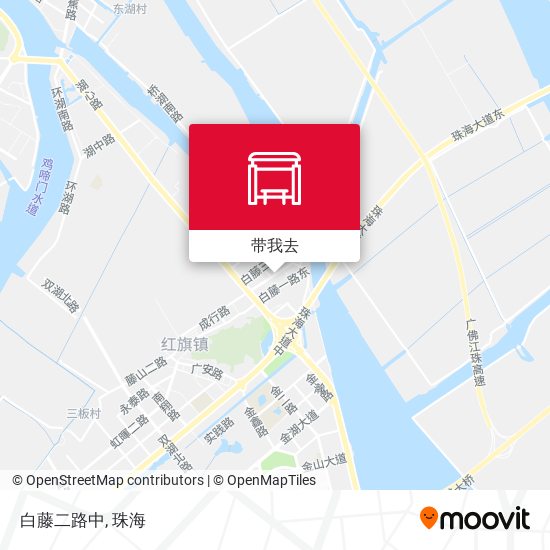 白藤二路中地图