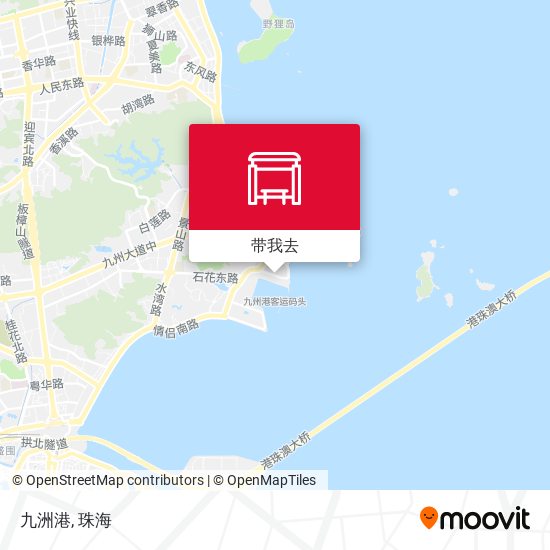 九洲港地图