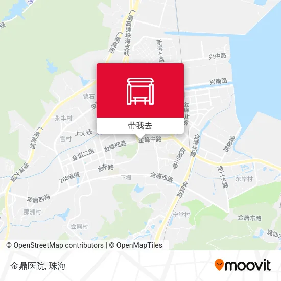 金鼎医院地图