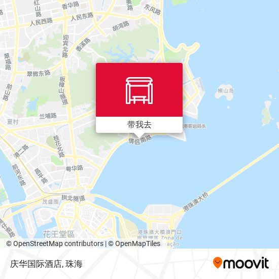 庆华国际酒店地图