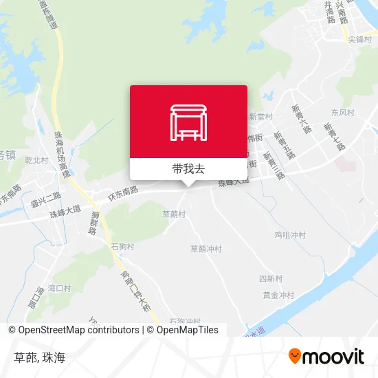 草蓢地图