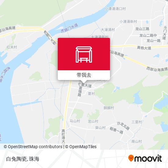 白兔陶瓷地图