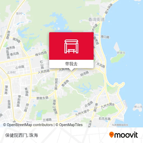 保健院西门地图