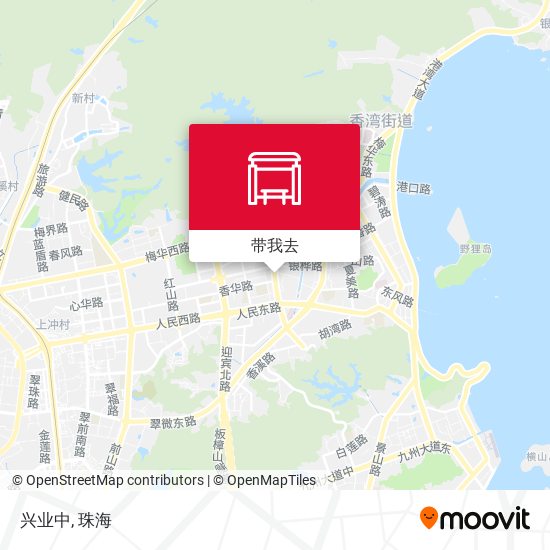 兴业中地图