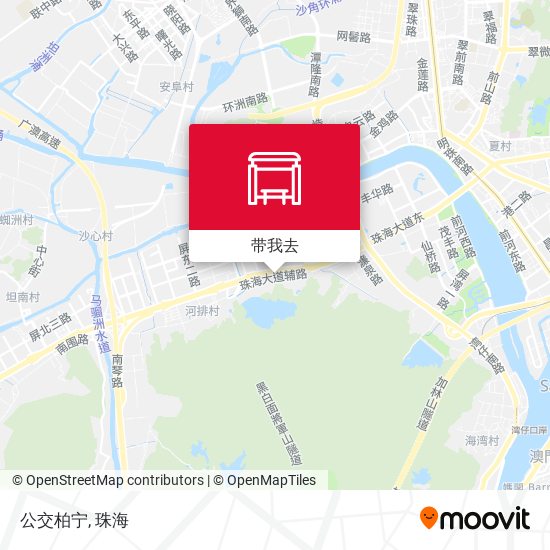 公交柏宁地图