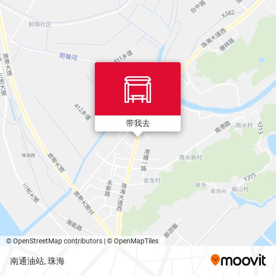 南通油站地图