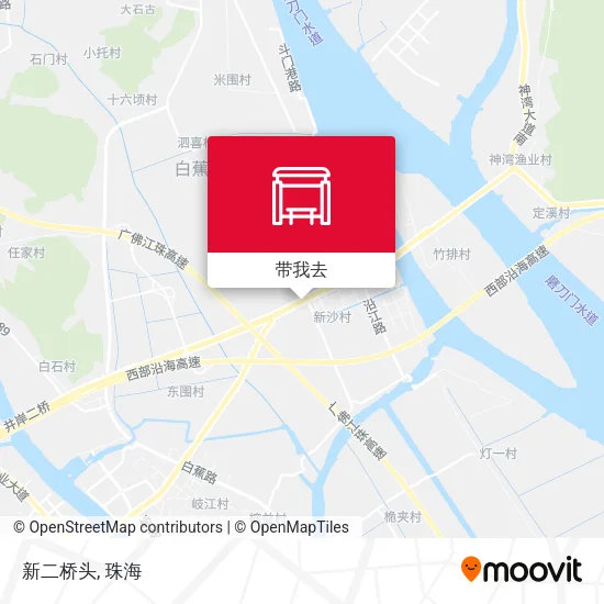 新二桥头地图
