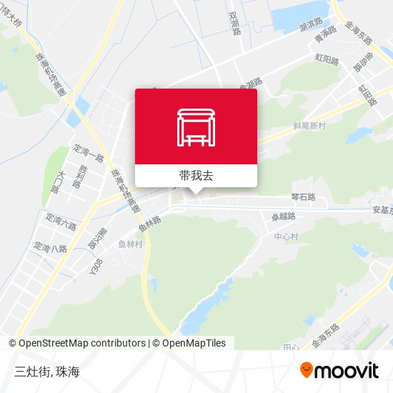 三灶街地图