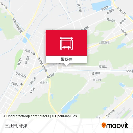 三灶街地图