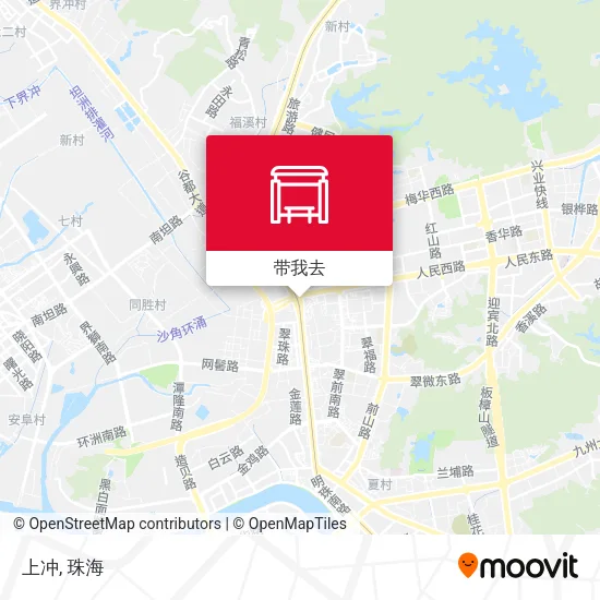 上冲地图
