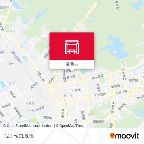 诚丰怡园地图