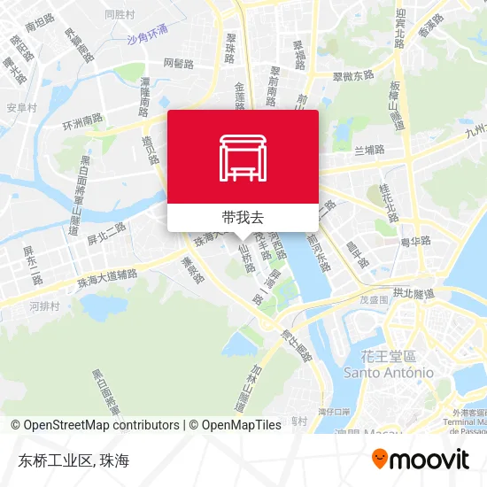 东桥工业区地图
