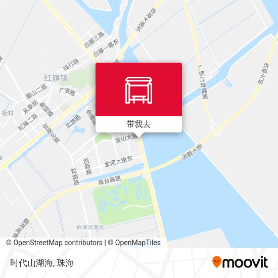 时代山湖海地图