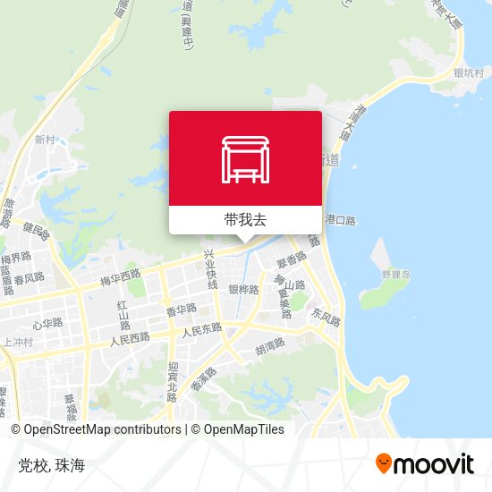 党校地图