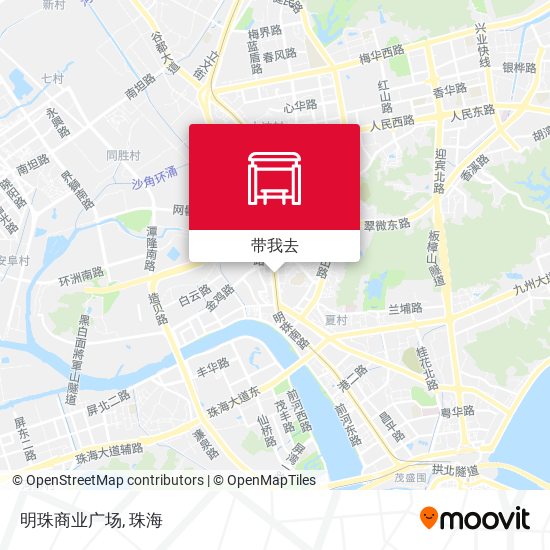 明珠商业广场地图