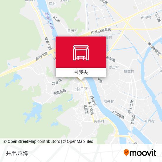井岸地图