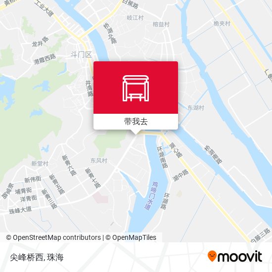 尖峰桥西地图