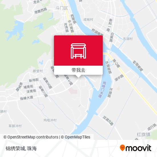锦绣荣城地图