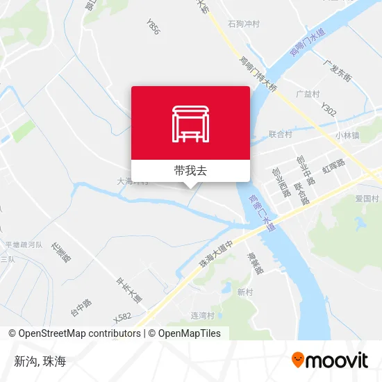 新沟地图