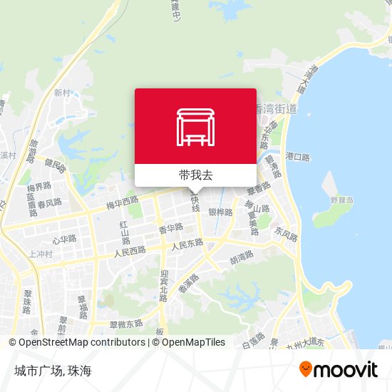 城市广场地图