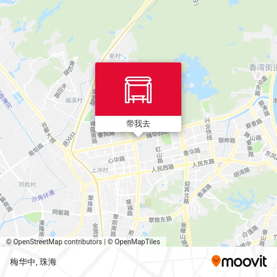 梅华中地图