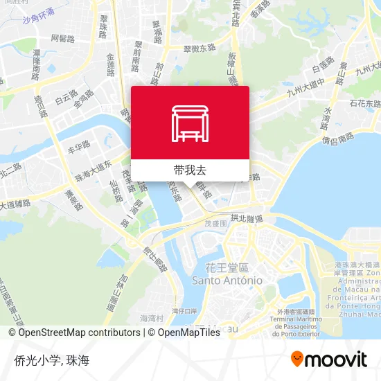 侨光小学地图