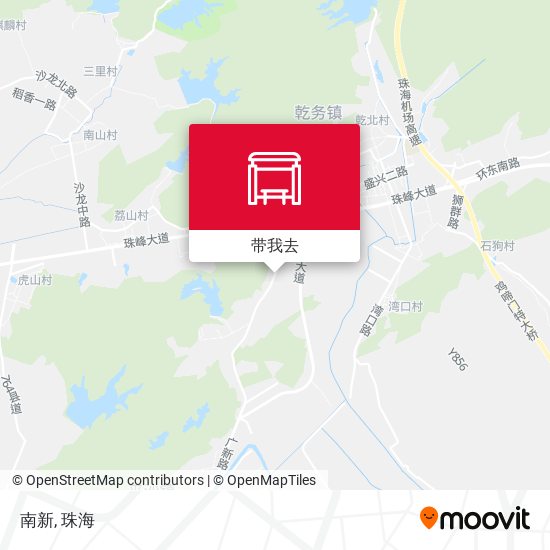 南新地图