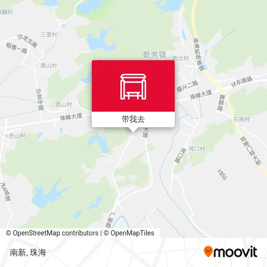南新地图