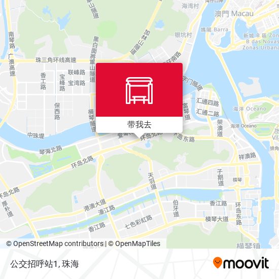 公交招呼站1地图
