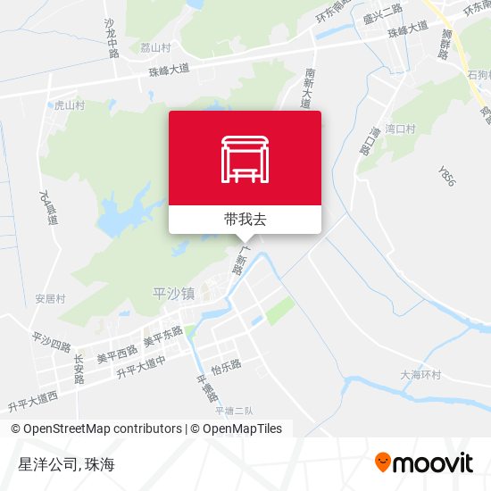 星洋公司地图