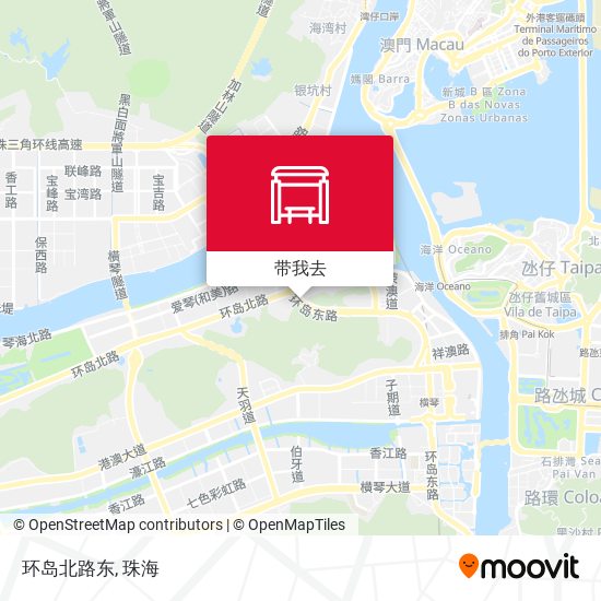 环岛北路东地图