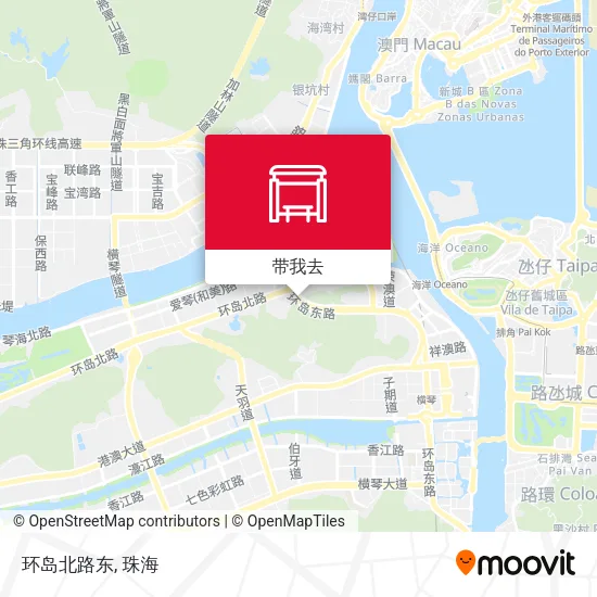 环岛北路东地图