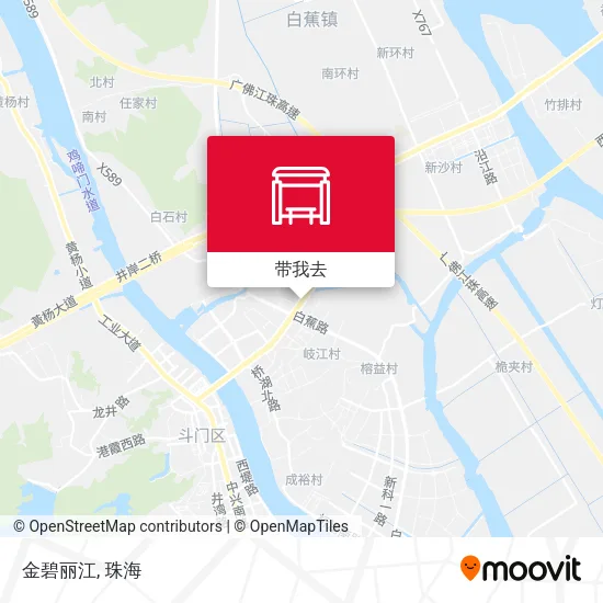 金碧丽江地图