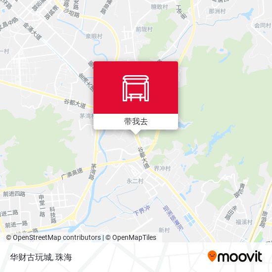 华财古玩城地图