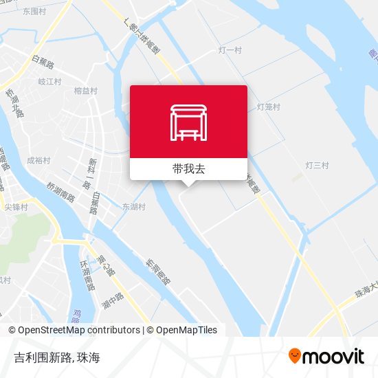吉利围新路地图