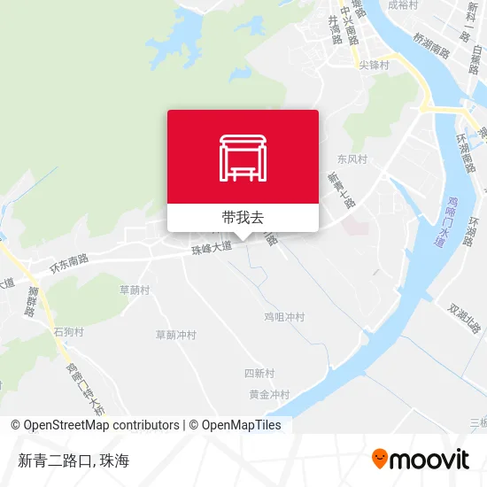 新青二路口地图