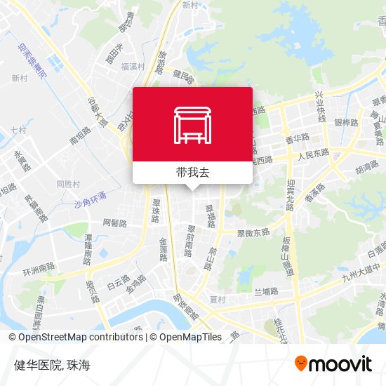 健华医院地图